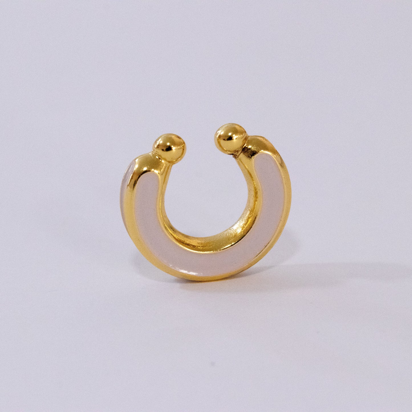 EARCUFF BASIC GOLD - NUDE