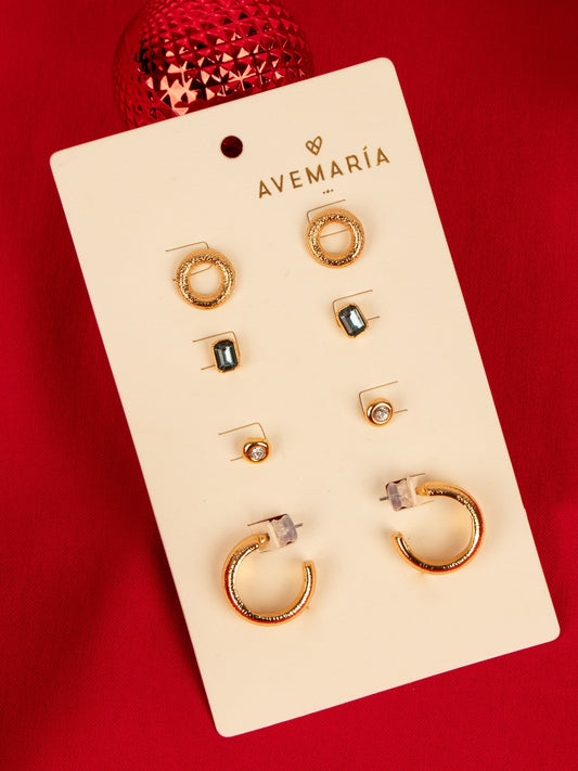 SET X4 ARETES CRISTAL