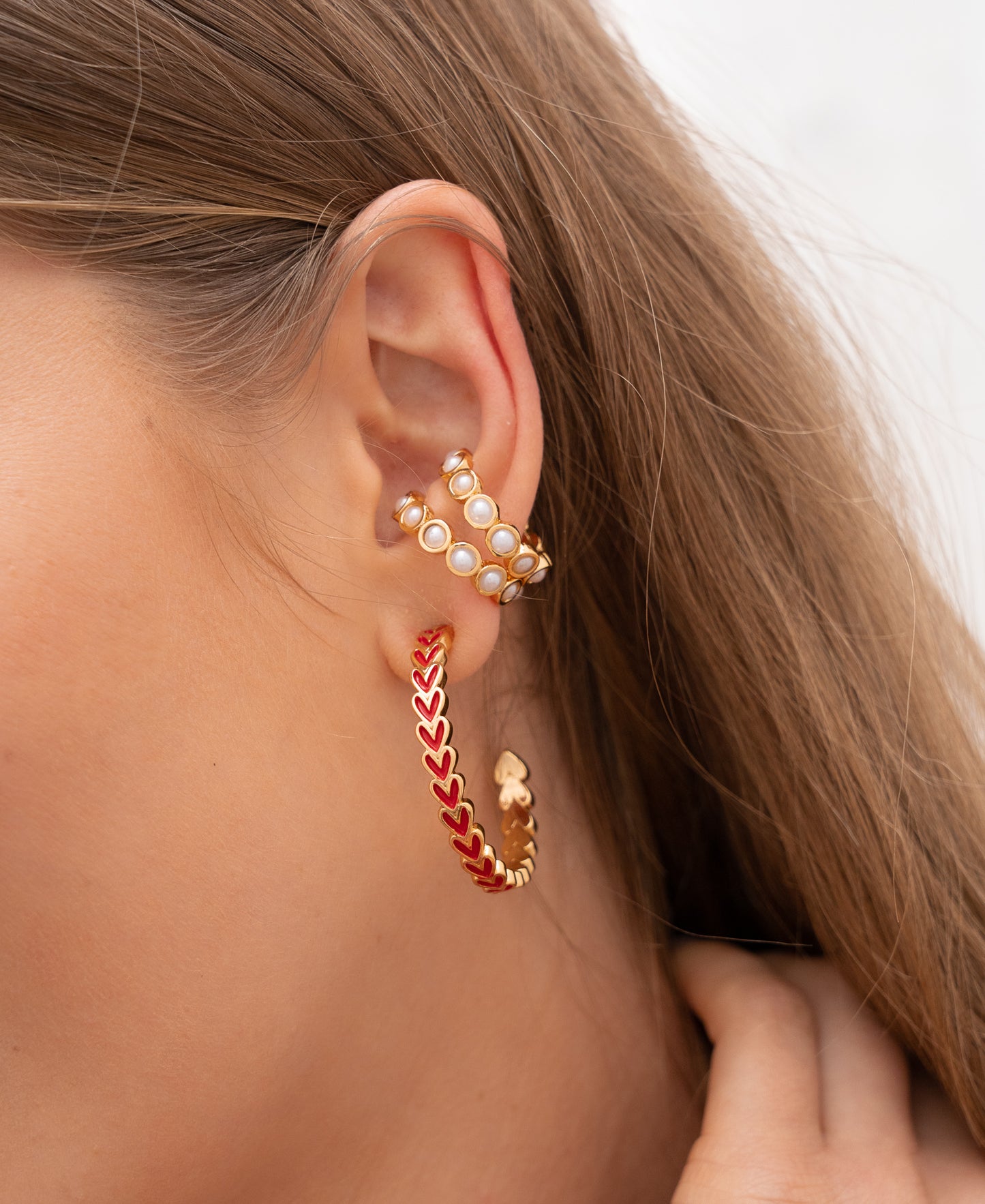 EARCUFF PERLAS